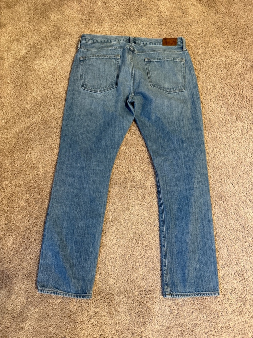 J. Crew Straight-Leg Jeans low rise Blue Denim style 770 100% cotton
